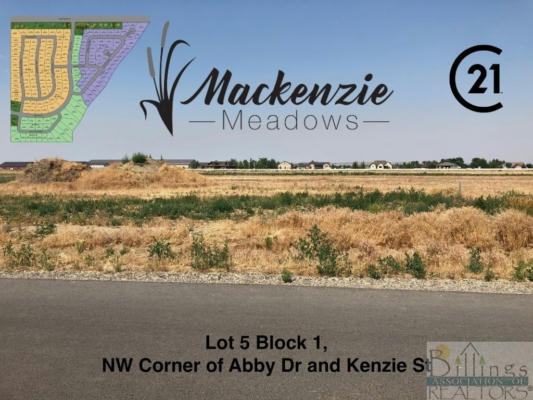 LOT 5 BLOCK 1 ABBY ROAD, BILLINGS, MT 59106, photo 3 of 12